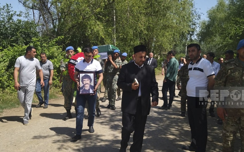 Şəhid Mehdiqulu Quliyev dəfn edildi