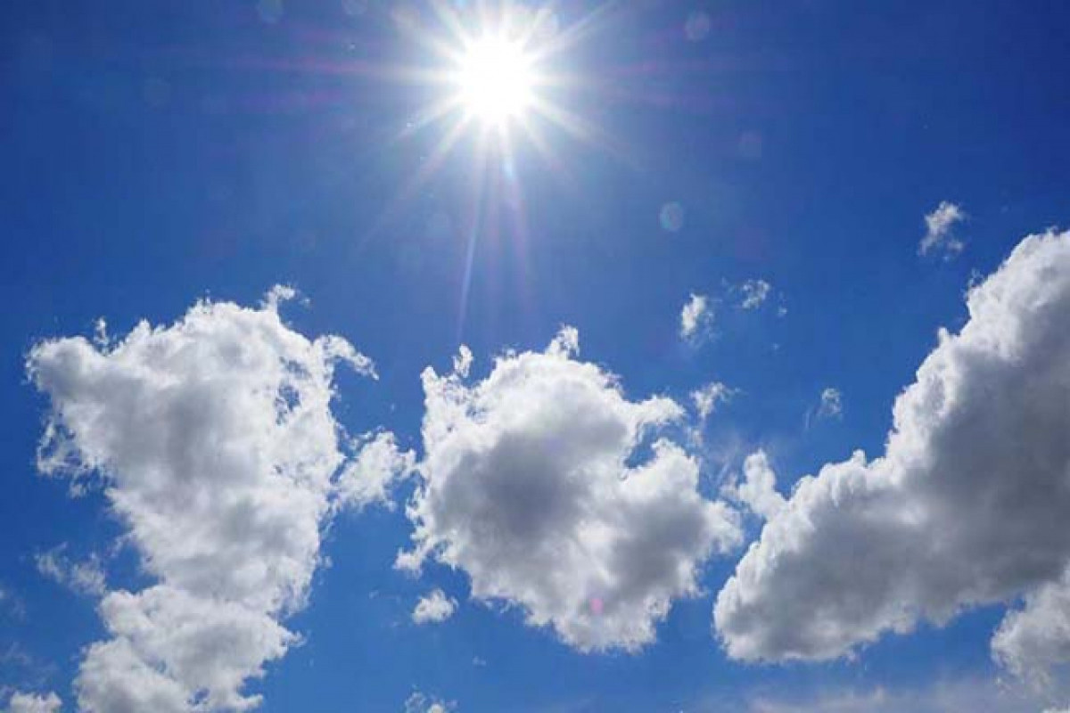 Sabah 35 dərəcə isti olacaq - PROQNOZ