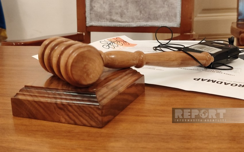 Hərbi polisin maliyyə xidmətinin sabiq rəisinə hökm oxunub