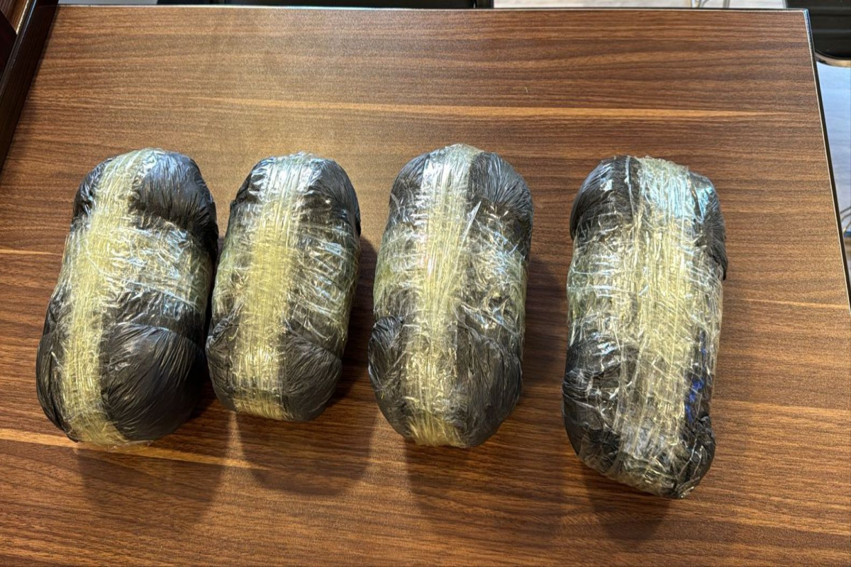 Oğuzda narkokuryer saxlanılıb