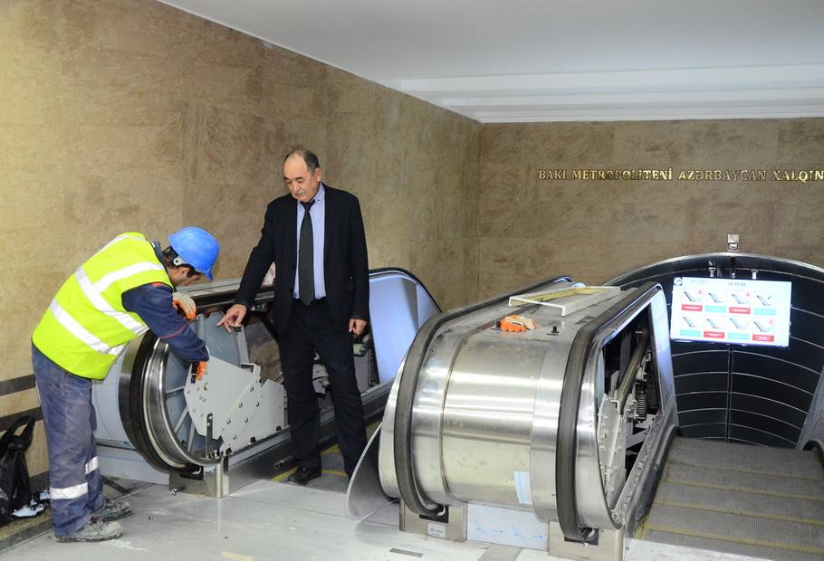 Bakı metrosunun əməkdaşı vəfat etdi (FOTO)