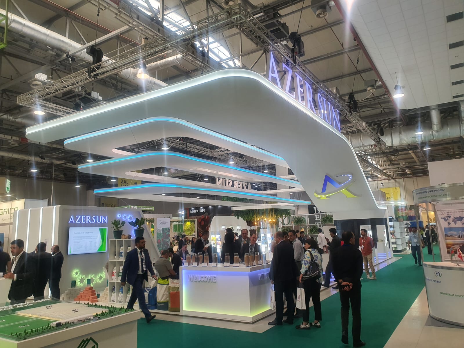 “Azersun Holding” Beynəlxalq Kənd Təsərrüfatı və Qida Sənayesi sərgisində iştirak edir (FOTO)