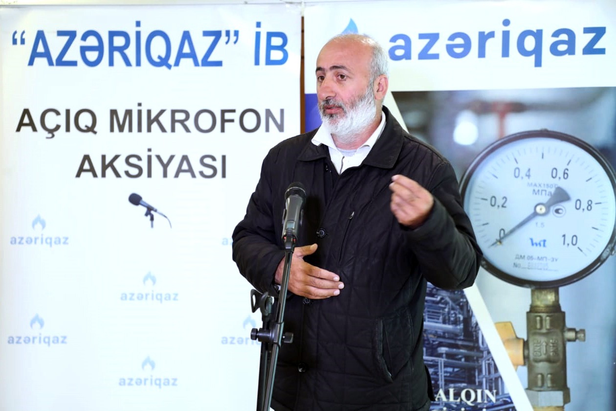 "Azəriqaz"ın “Açıq mikrofon”u bu dəfə Lerikdə (FOTOLAR)