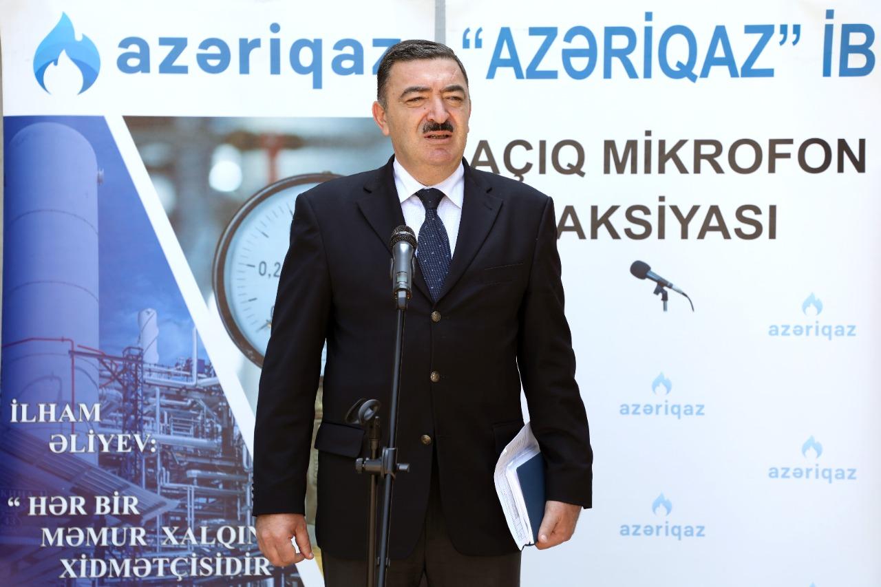 “Azəriqaz”dan Sabirabadda 300-dək evi olan kəndin qazla təmin olunması xahiş edilib (FOTOLAR)