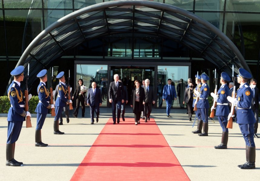 Litva Prezidentinin Azərbaycana rəsmi səfəri başa çatdı (FOTO)