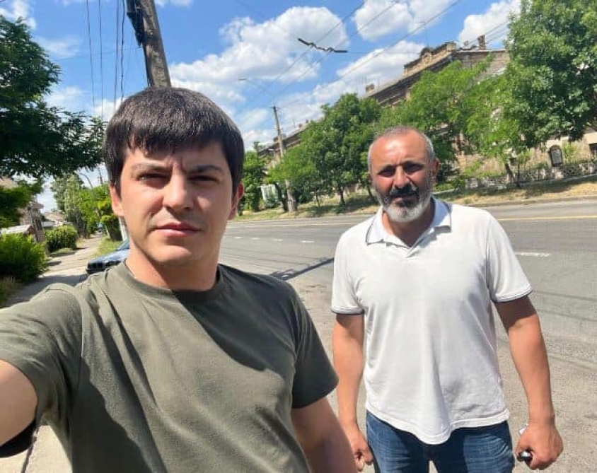 Həmvətənlərimiz Ukraynada təltif olundular (FOTO)