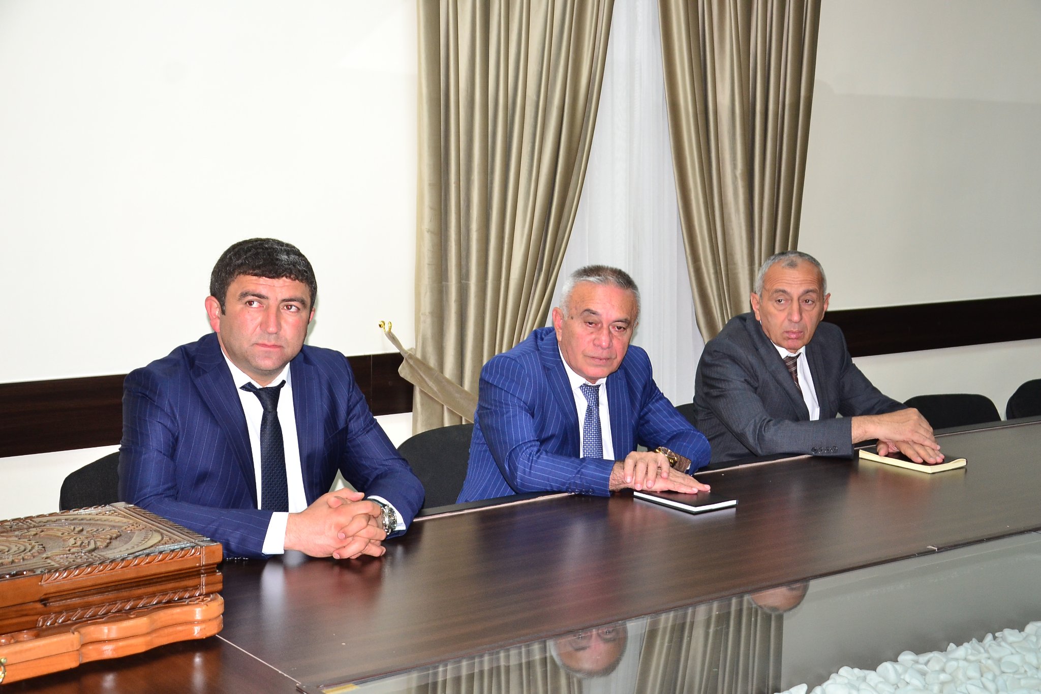 Seymur Orucov ağstafalı idmançılarla görüşdü (FOTOLAR)