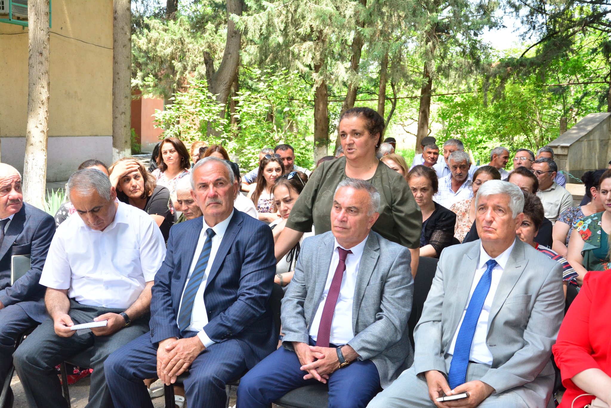 Seymur Orucov Qaçaq Kərəm kəndində səyyar qəbulu keçirdi (FOTOLAR)