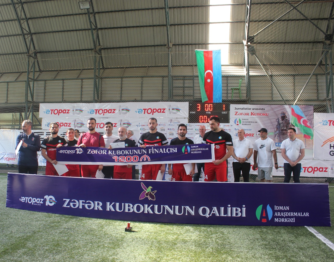 "Zəfər" kubokunun final oyunu keçirildi
