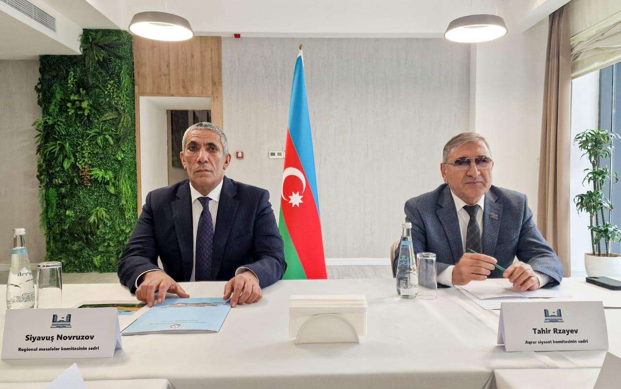 Şuşada Milli Məclisin komitələrinin birgə iclası keçiriçildi (FOTO)