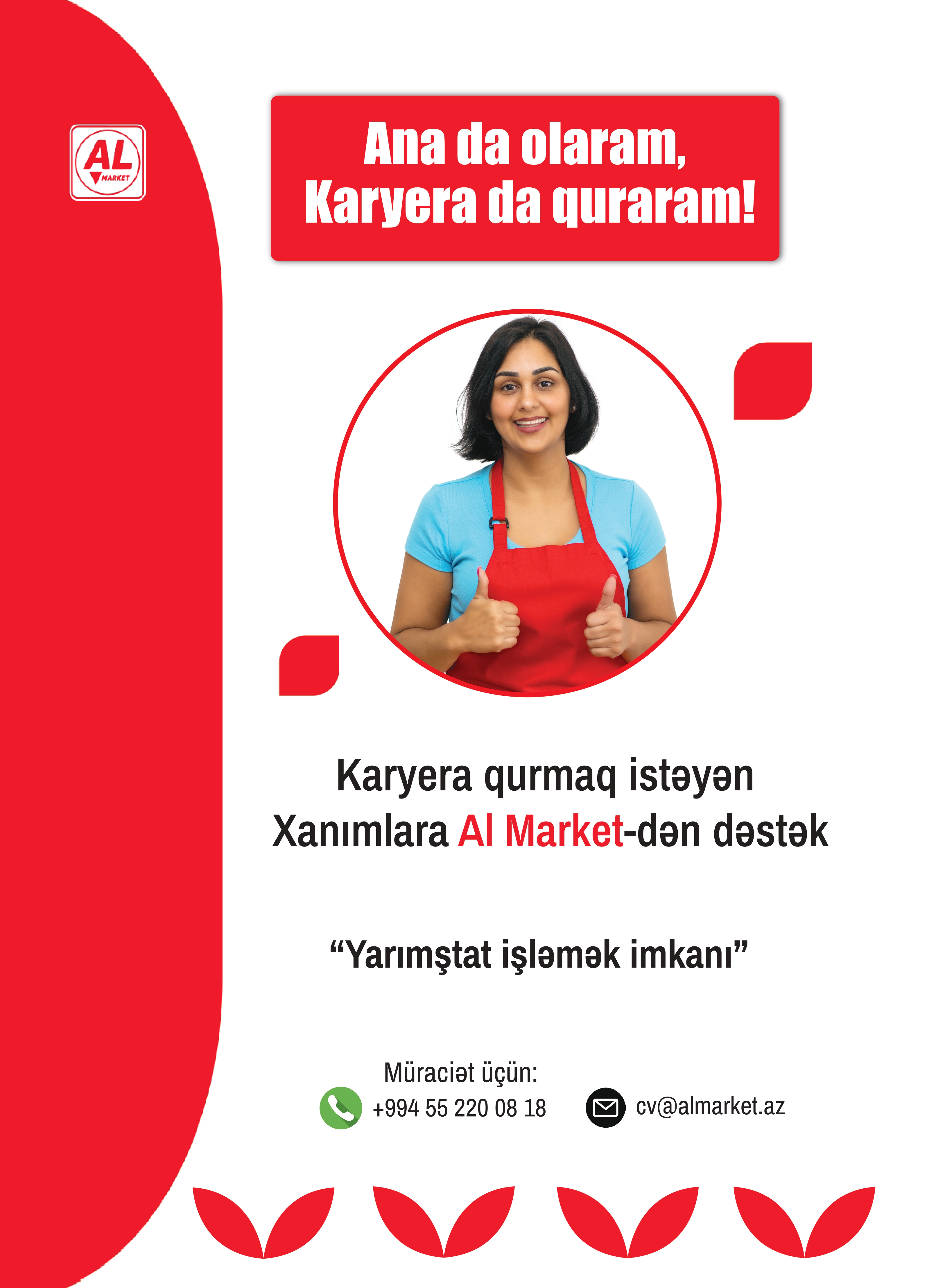 “AL MARKET”dən tələbələrə və evdar xanımlara dəstək layihəsi başladı! (R)