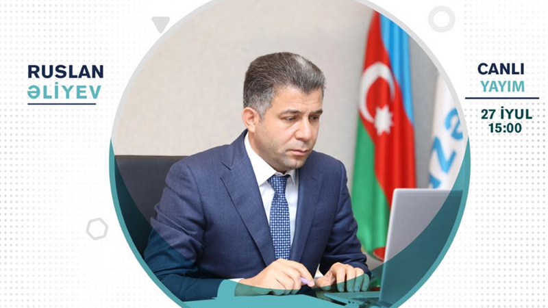 “Azəriqaz” rəhbəri canlı yayımda olacaq “Azəriqaz” rəhbəri canlı yayımda olacaq