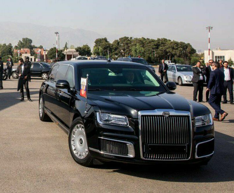 “Mercedes”dən imtina edən Putin Tehrana hansı avtomobillə gəlib? (FOTO)