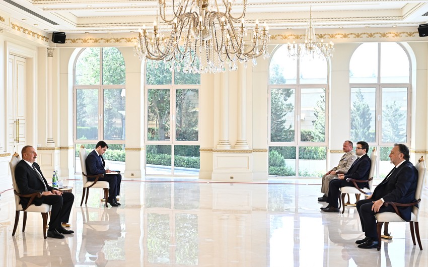 Prezident yeni səfirin etimadnaməsini qəbul etdi (YENİLƏNİB/FOTO)