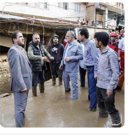 İranın son faciəvi daşqını: Dövlət məmurları şou göstərir (VİDEO/FOTO)