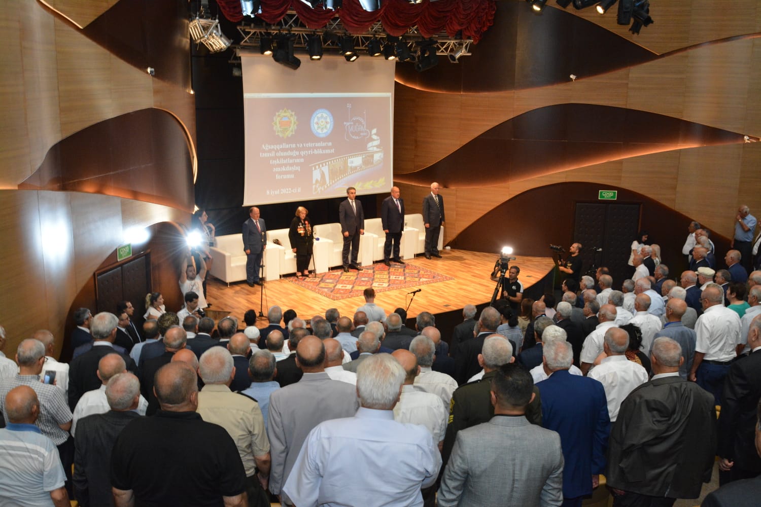 “Ağsaqqaların və veteranların təmsil olunduğu qeyri-hökumət təşkilatlarının əməkdaşlıq Forumu” keçirilib