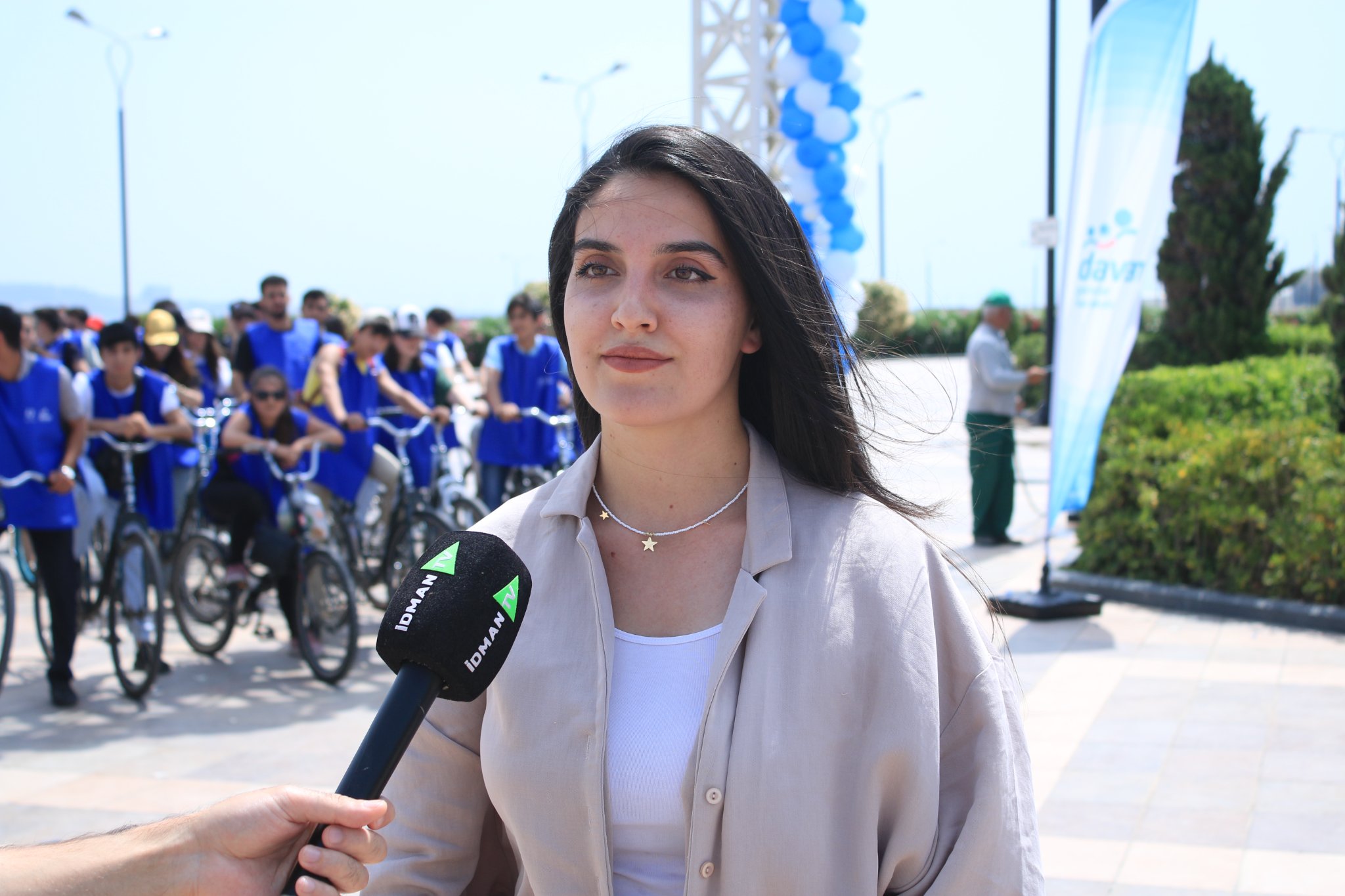 Təmiz şəhər üçün "HƏRƏKƏTDƏ OL" devizi ilə veloyürüş baş tutub (FOTOLAR)