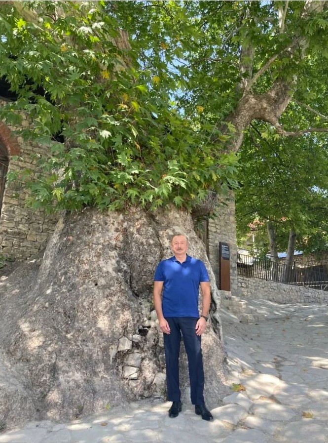 İlham Əliyev və Mehriban Əliyeva İsmayıllıda (YENİLƏNİB/FOTO)
