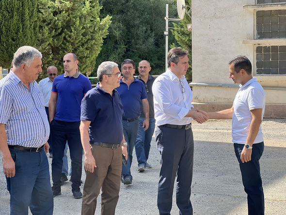 Qarabağ iqtisadi rayonunda yerləşən Sərsəng su anbarına baxış keçirilib  (FOTO/VİDEO)
