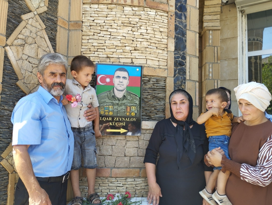 Cəlilabadda şəhid İlqar Zeynalovun adına küçə verildi