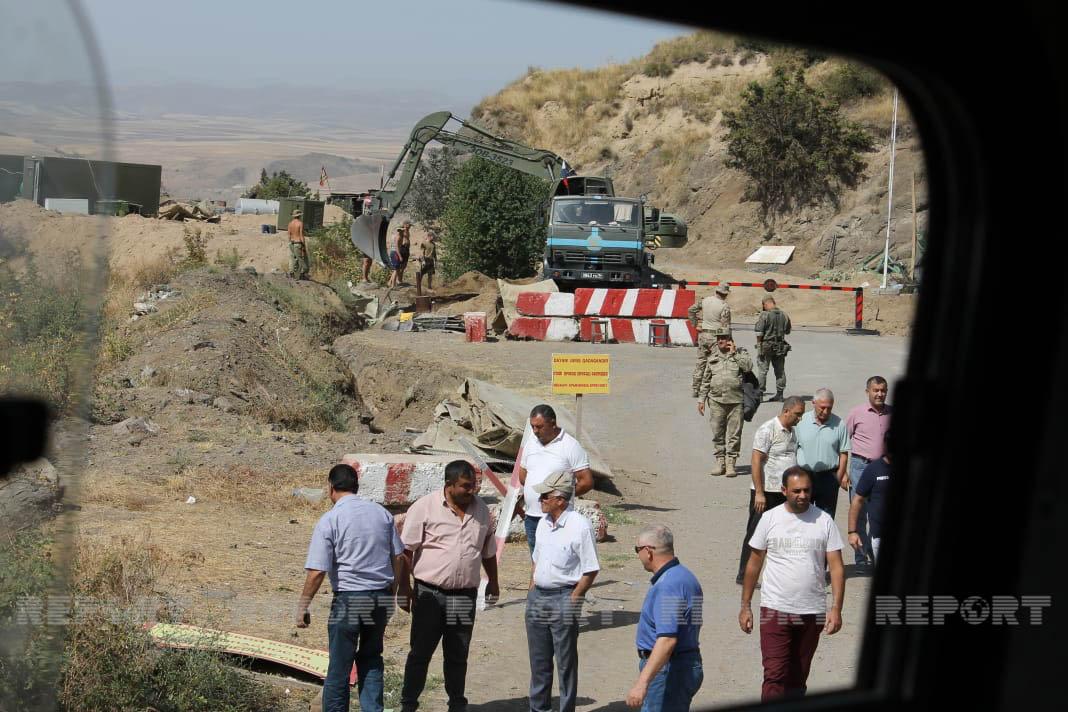 Laçın dəhlizində Rusiya sülhməramlılarının postları sökülür (FOTO/VİDEO)