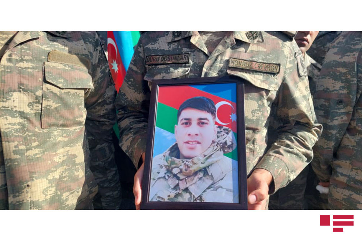 Şəhid Yusif Qurbanov dəfn edildi (FOTOLAR)