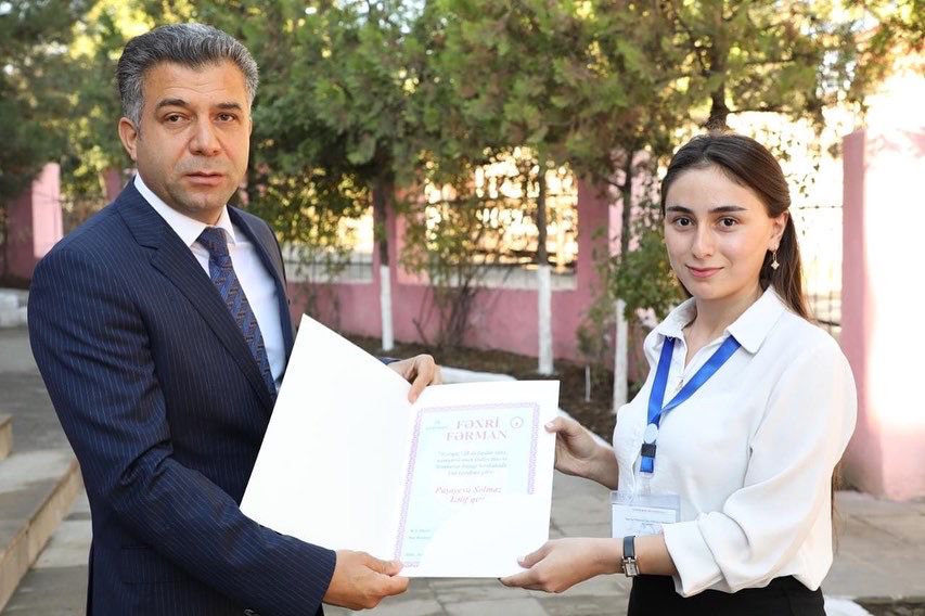 Birliyin 13 əməkdaşı nümunəvi əmək fəaliyyətinə görə təltif edildi (FOTOLAR)