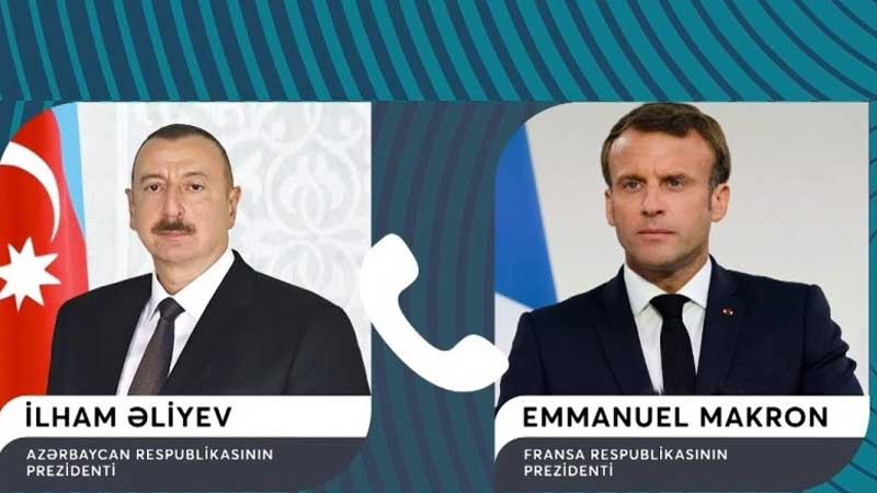 Emmanuel Makron Prezident İlham Əliyevə zəng etdi