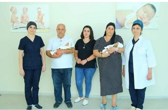 Şəhidimizin əkiz bacı-qardaşı dünyaya gəldi (FOTO)