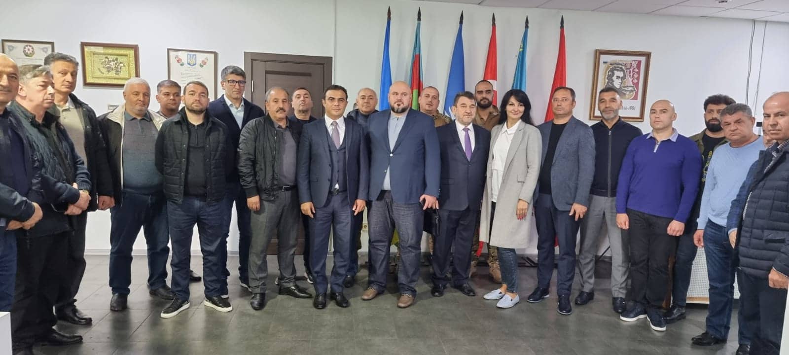 Kiyevdə Ukrayna Azərbaycanlıları Birləşmiş Diasporunun (UABD) müşavirəsi keçirildi (FOTOLAR)