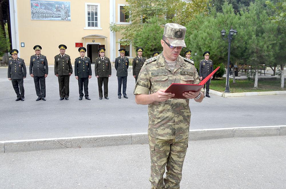Hərbi Tibb Fakültəsində andiçmə mərasimi keçirildi (FOTOLAR)
