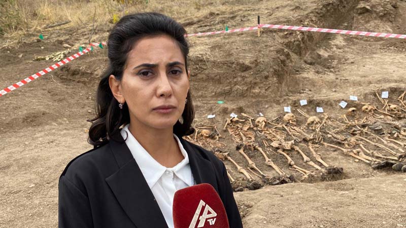 Şöbə rəisi: Edillidə tapılan qalıqlar hərbçilərimizə aiddir