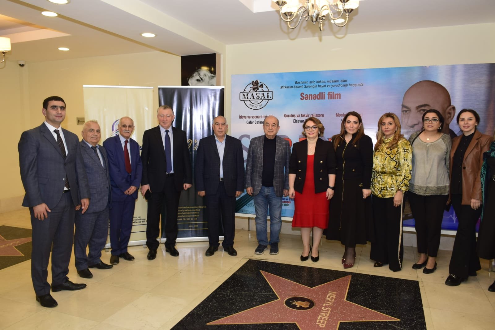 "Sarəng" sənədli filminin təqdimatı oldu (VİDEO/FOTO)