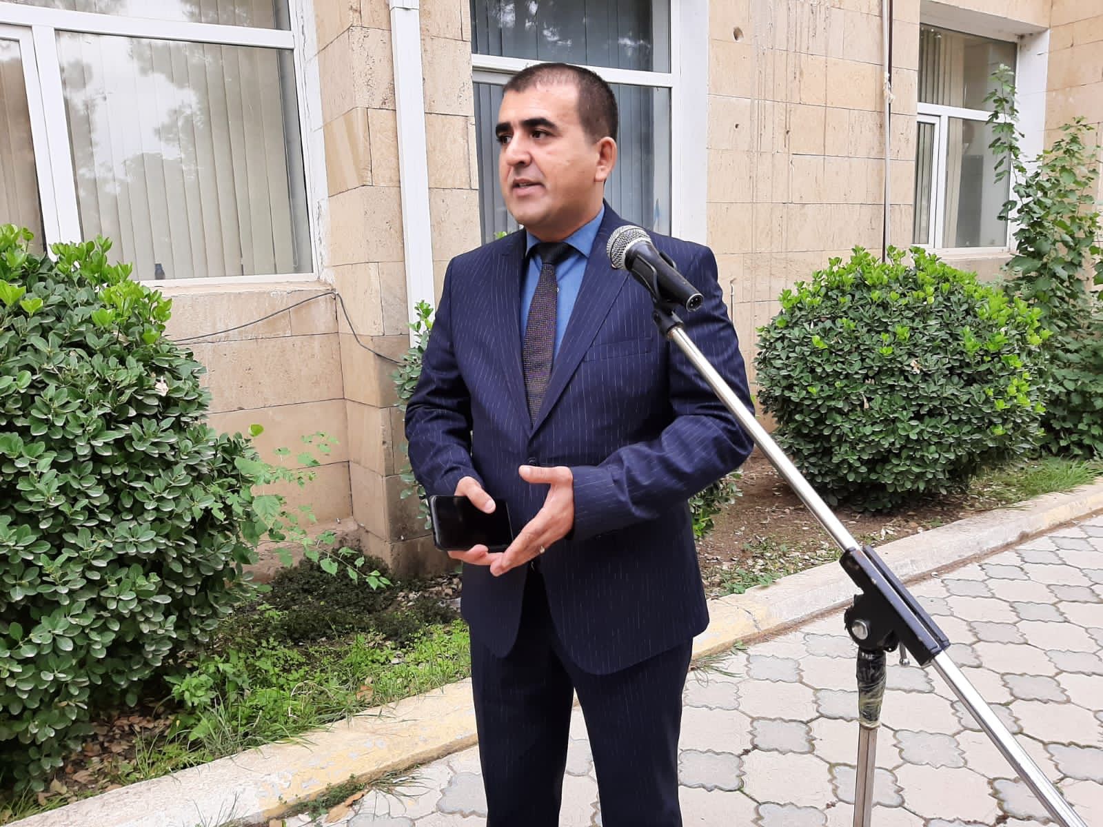 Şirvan sakinləri "Açıq mikrofon"da müraciətlərini səsləndirdi (FOTOLAR)