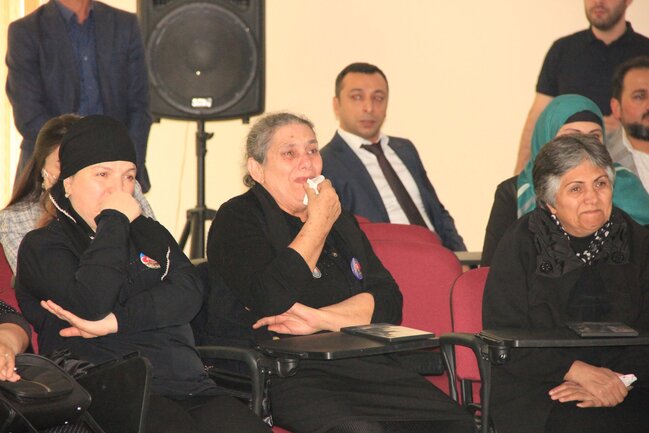 "Suqovuşanı canı bahasına azad edən Şəhid Əzəmi Hüseynov haqqında sənədli film" təqdim olundu (FOTOLAR)