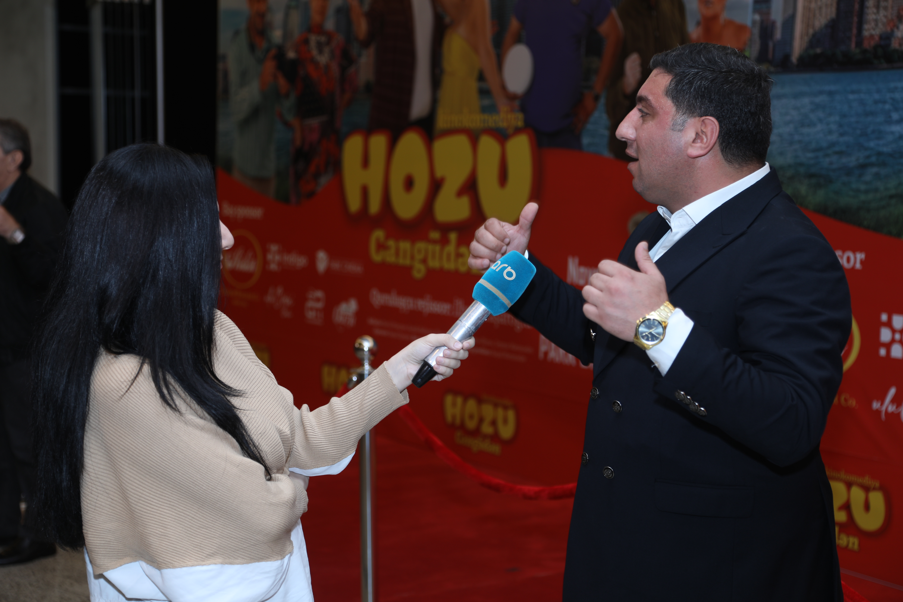 "Hozu Cangüdən" filminin qala gecəsi baş tutdu (FOTOLAR)