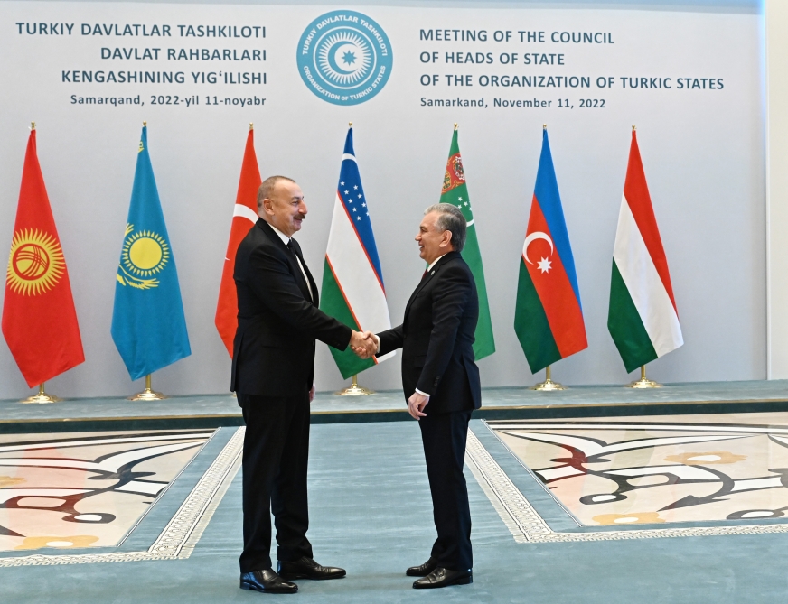 Prezident Türk Dövlətləri Təşkilatının IX Zirvə Görüşündə çıxış etdi (FOTOLAR/YENİLƏNİB)