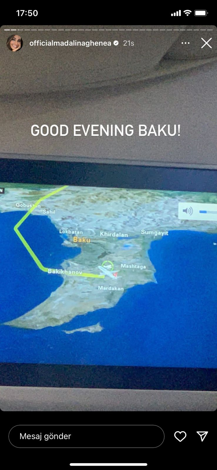 Dünyaca məşhur aktrisa və model Bakıya gəldi (FOTO)