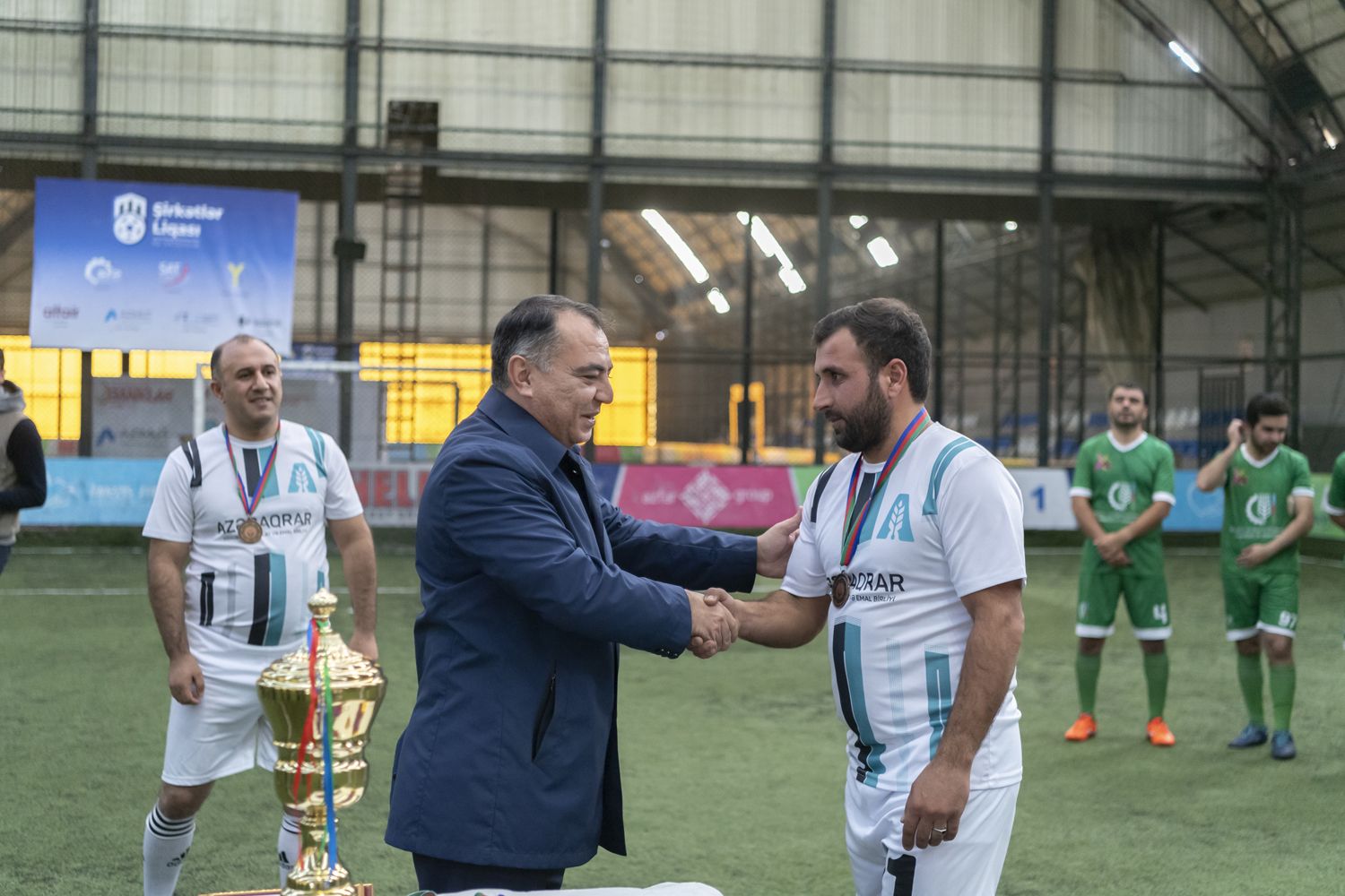 “Zəfər” futbol turnirinə yekun vuruldu (FOTOLAR)