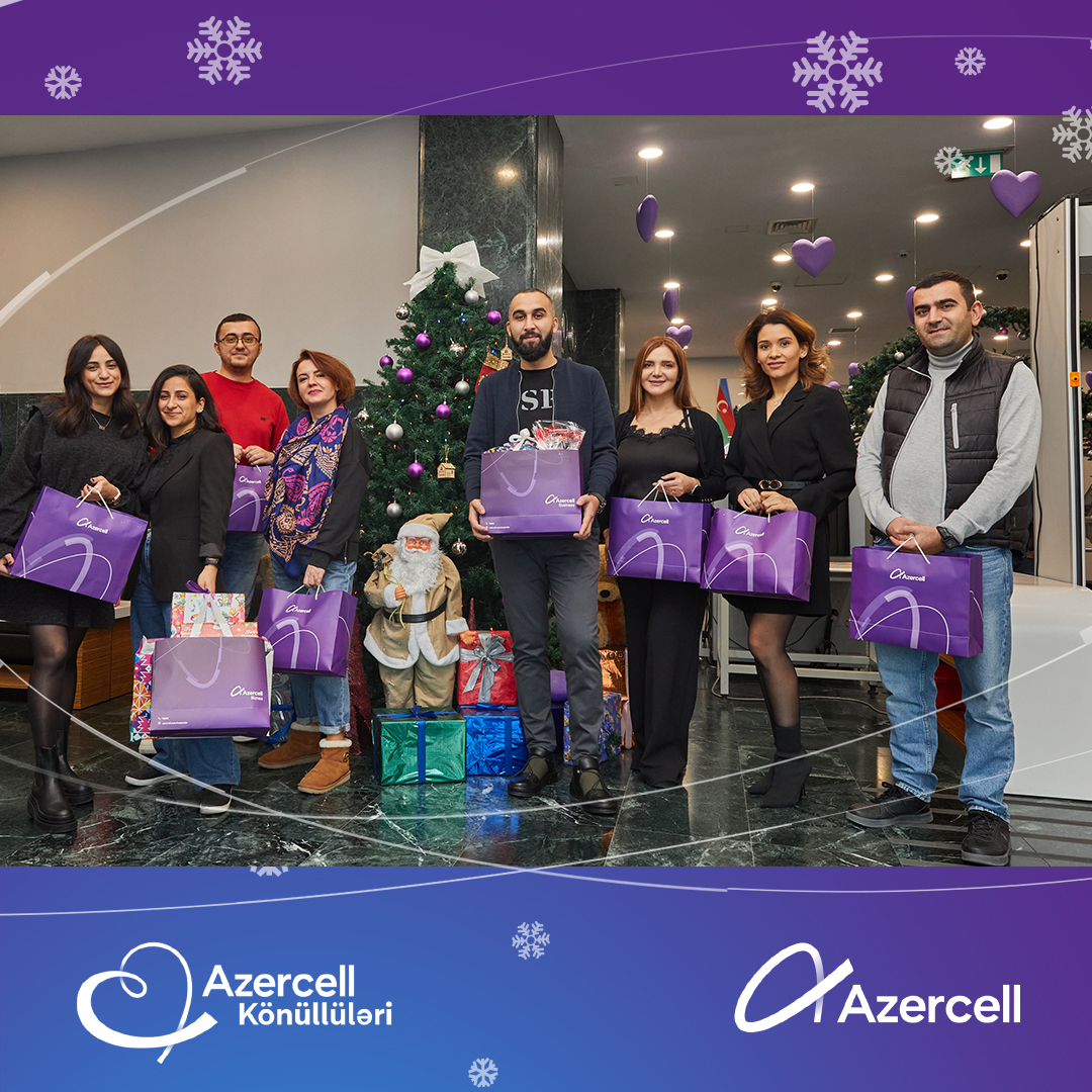 “Azercell Könüllüləri” Yeni il münasibətilə uşaqlara bayram sevinci yaşadıb