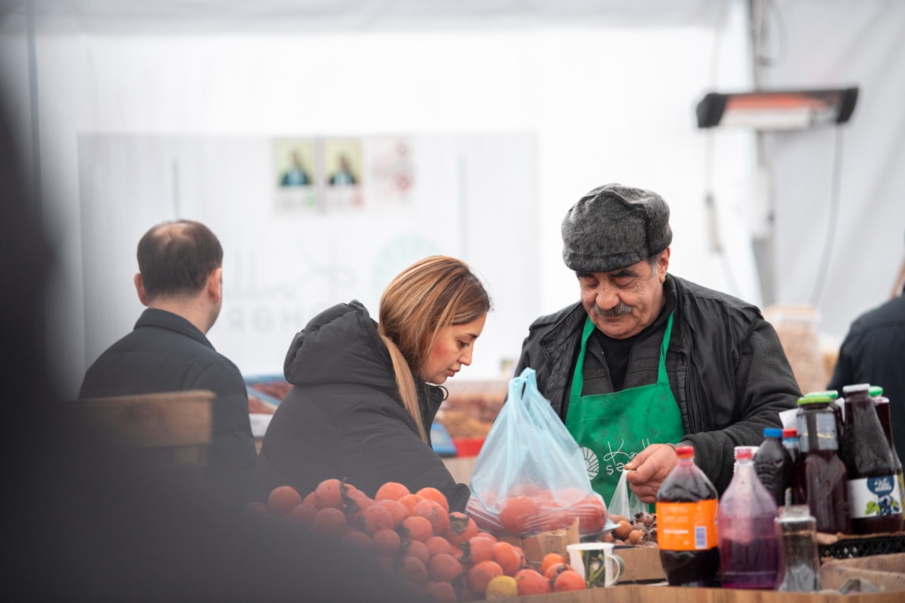 Yeni il yarmarkasında aqroturizm təsərrüfatlarının təqdimatı baş tutdu (FOTOLAR)