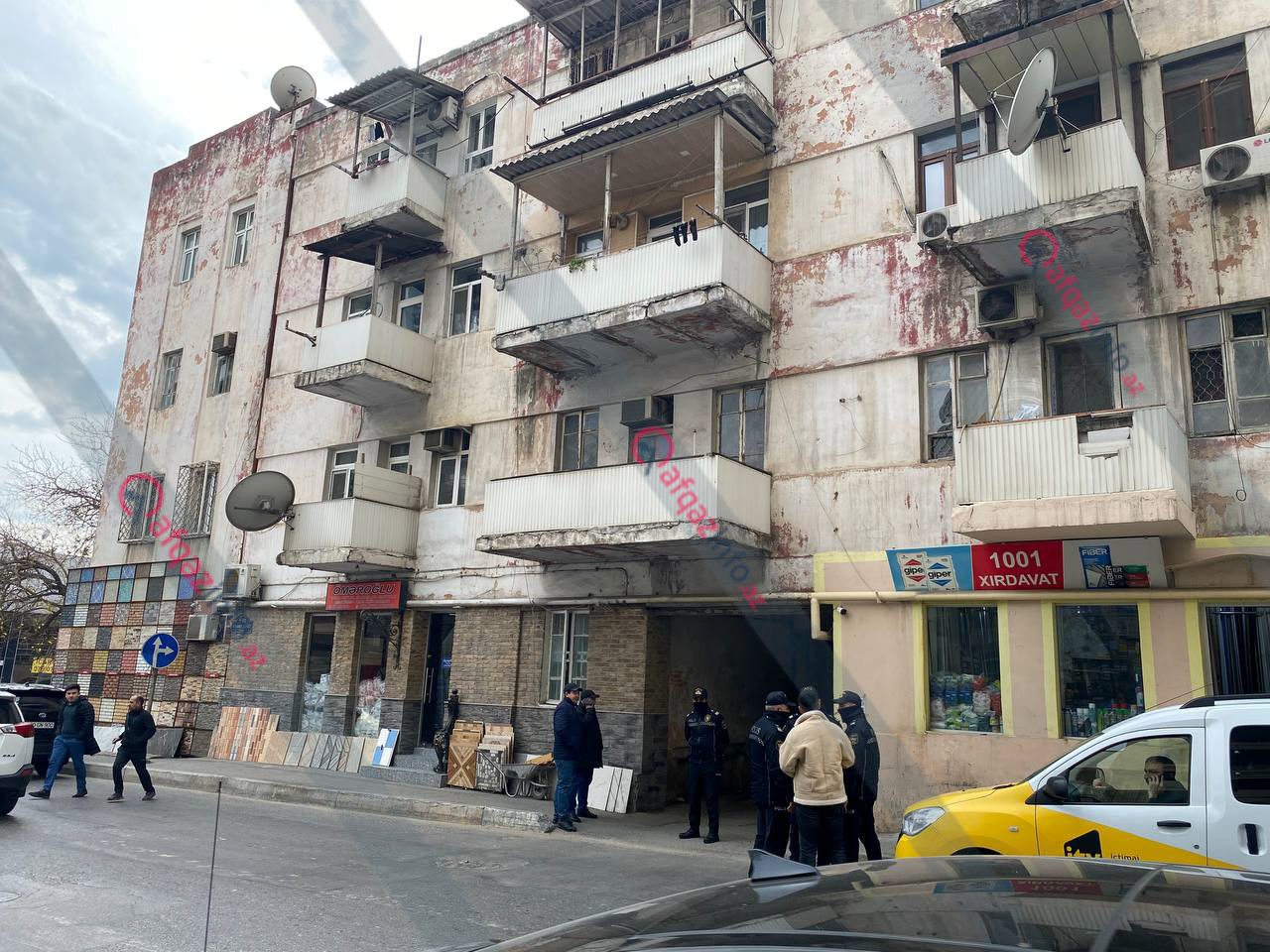 4 nəfərin meyitinin aşkarlandığı evdən görüntülər (FOTO/VİDEO)