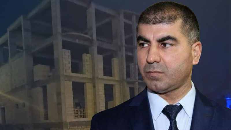 Vasif Talıbovun müavini villasının tikintisini yarımçıq saxladı (FOTO)