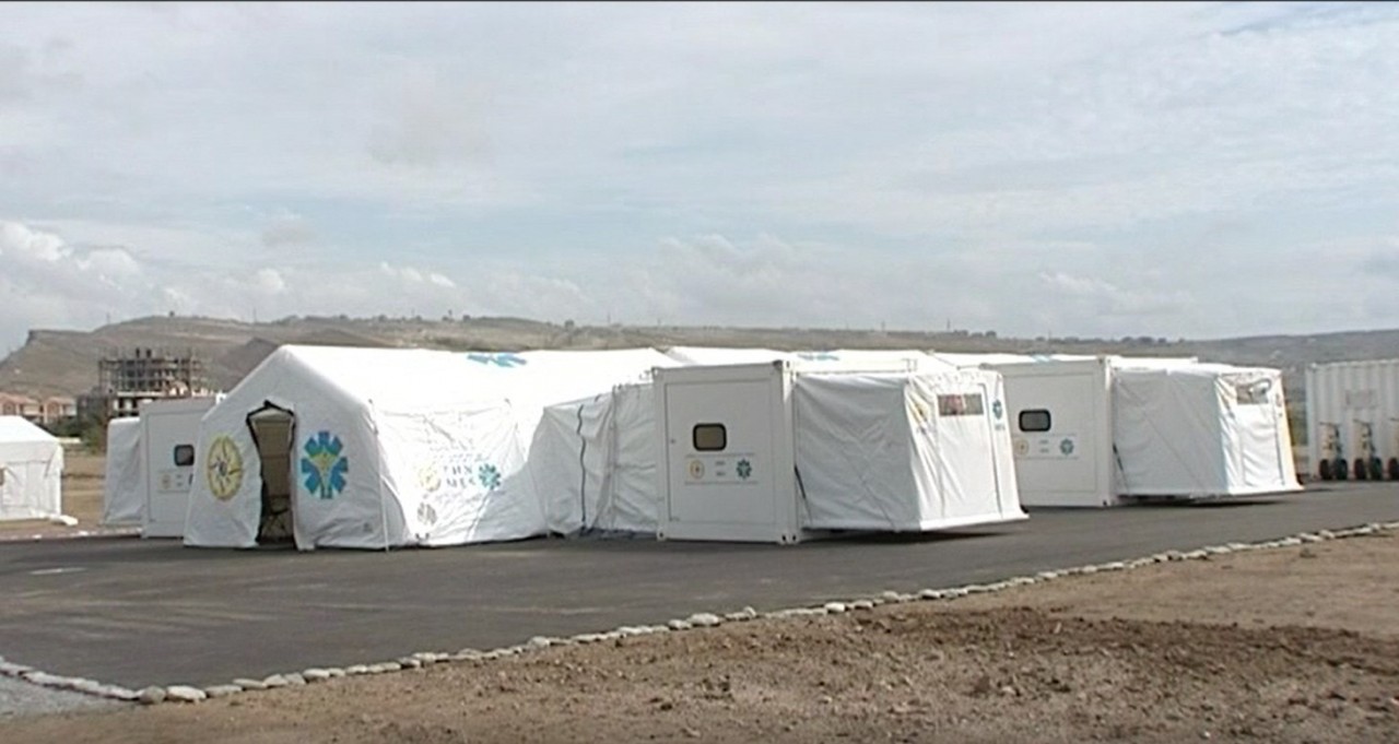 Prezidentdən yardımla bağlı növbəti tapşırıq:  Mobil səhra hospitalları göndərilir  (FOTO)