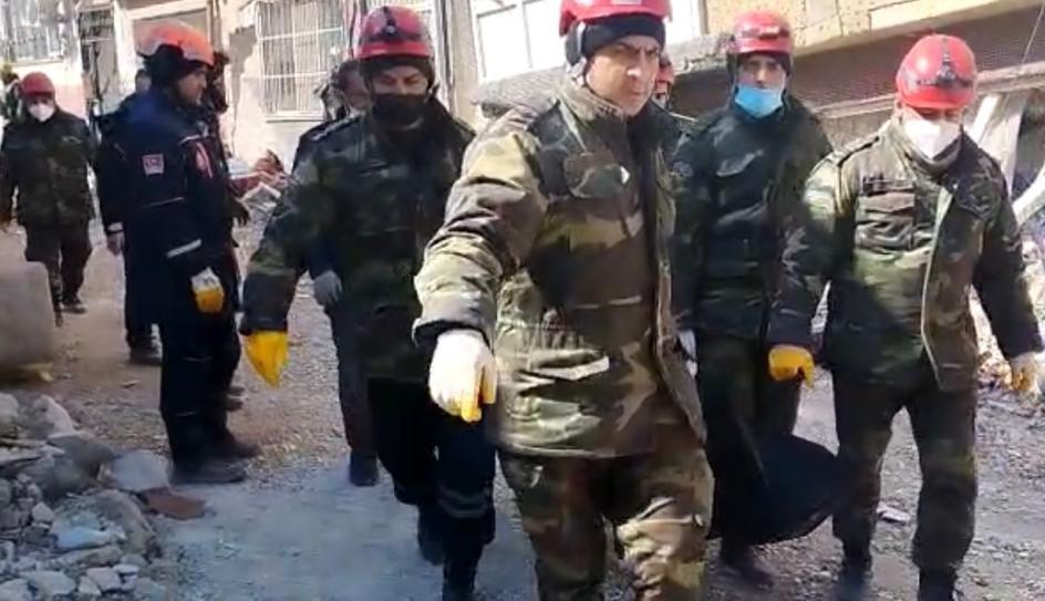 Xilasedicilərimiz Türkiyədə neçə bəfəri dağıntılar altından çıxara bilib? (FOTO/VİDEO)