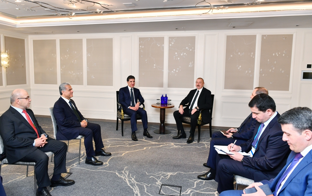 Prezident Münhendə görüşlər keçirdi (YENİLƏNİB/FOTO)