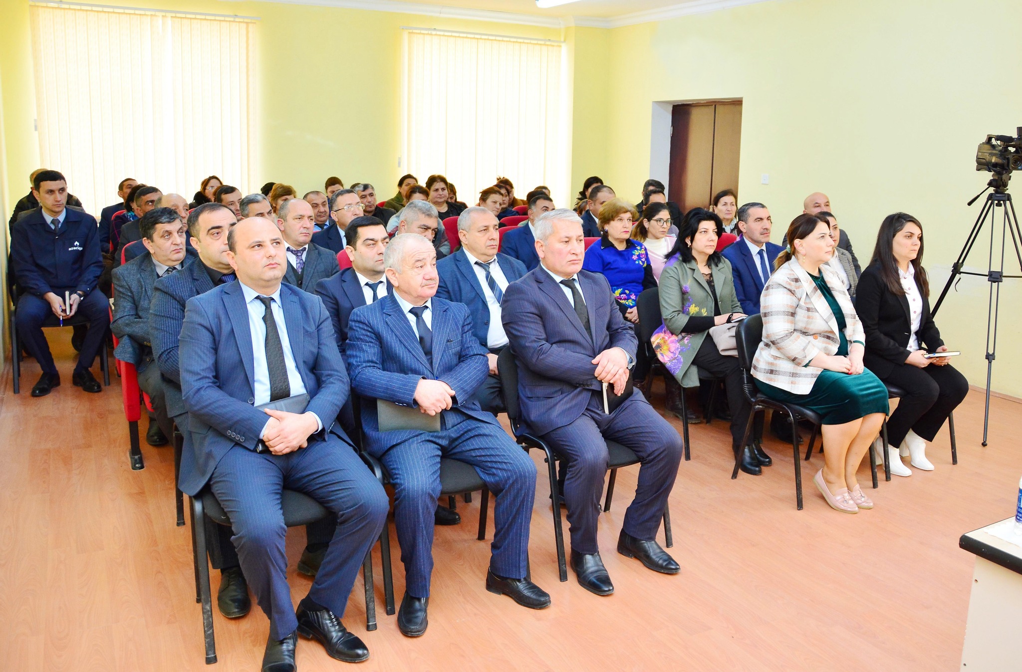 Seymur Orucov sərhəddə getdi: Tatlı kəndində vətəndaşlarla qəbul keçirdi (FOTOLAR)