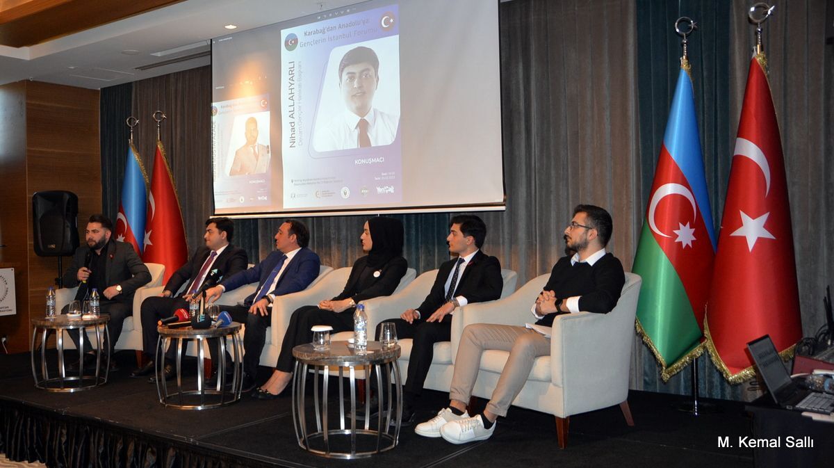 “Qarabağdan Anadoluya: Gənclərin İstanbul Forumu”: Türkiyə ilə qardaşlıq və həmrəylik vurğusu (FOTOLAR)