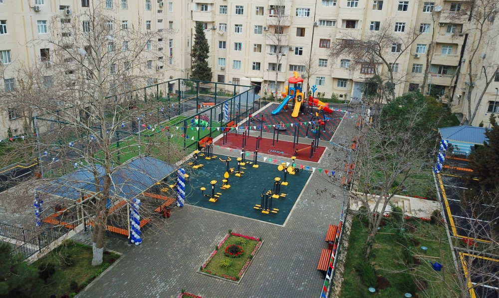 Leyla Əliyevanın iştirakı ilə növbəti “Bizim həyət”in açılışı oldu