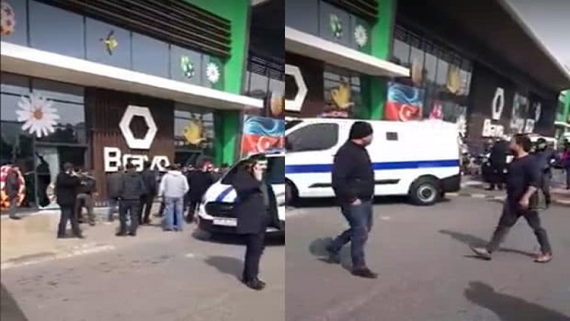 Bakıda marketdə silahlı atışma olub, ölən var (YENİLƏNİB)